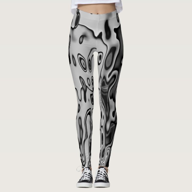 Cooles einzigartiges Muster Leggings (Vorderseite)