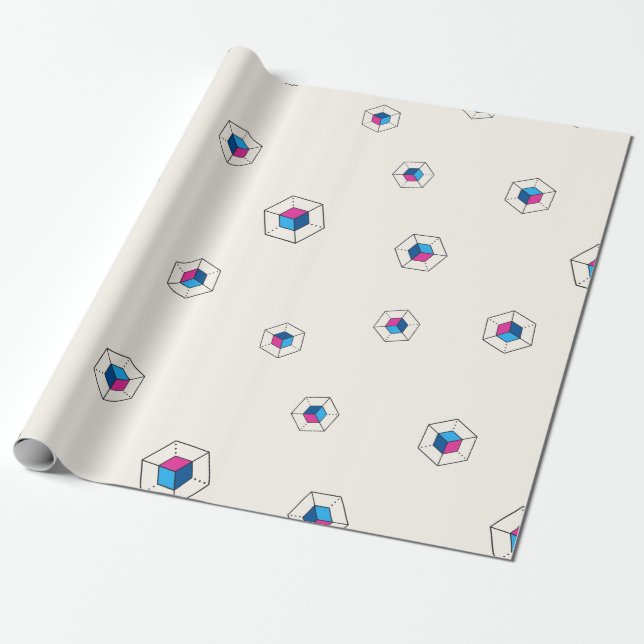 Cooles Enigma Kryptowährungszeichen Geschenkpapier (Ungerollt)