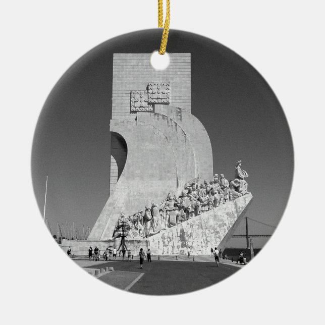 Cooles Entdeckungs-Monument | Padrão Keramik Ornament (Vorne)