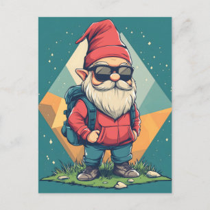 Cooles Erlebnis: Spaß Illustration Postkarte
