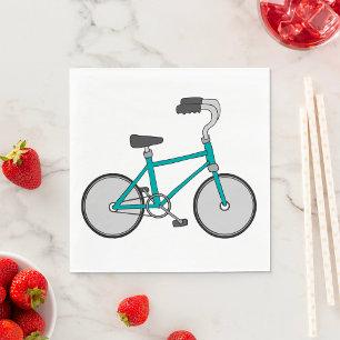 Cooles Fahrradpapier Napkins Serviette