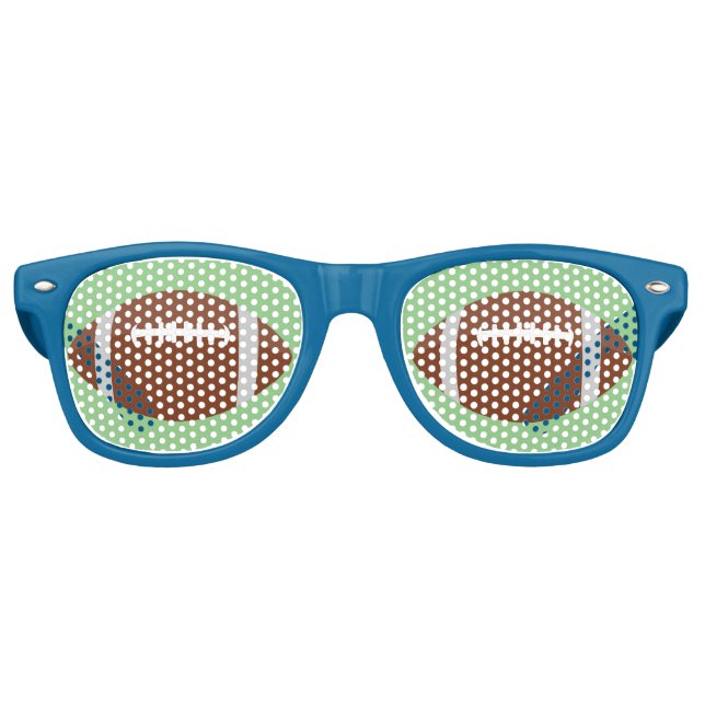 Cooles Football Player Sports Eyes Ball Gastgesche Partybrille (Vorderseite)