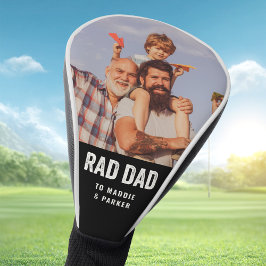 Cooles Foto für moderne KRASSE VATER mit benutzerd Golf Headcover