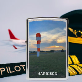 Cooles Foto, Mit Monogramm, einfache Luftfahrt