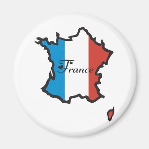 Cooles Frankreich Magnet