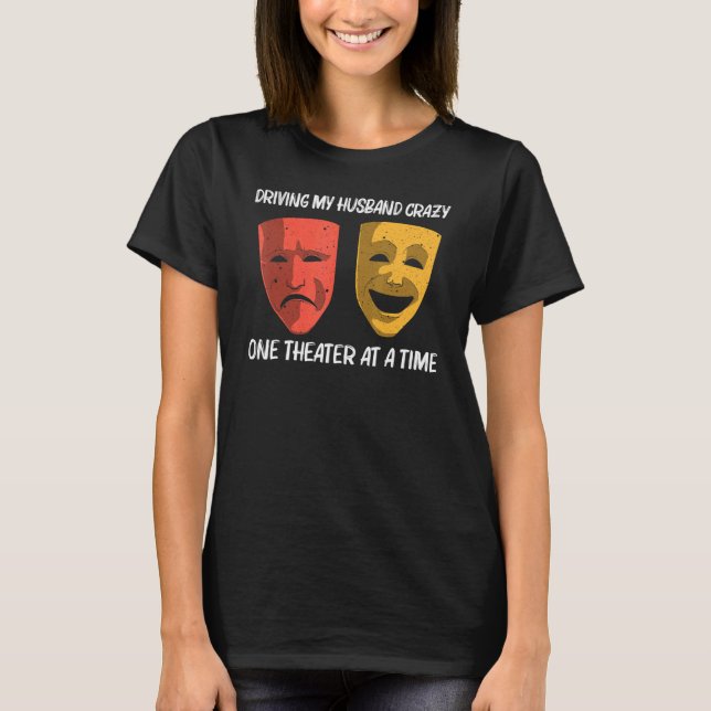 Cooles Frauentheater Mama Broadway Musical Theater T-Shirt (Vorderseite)