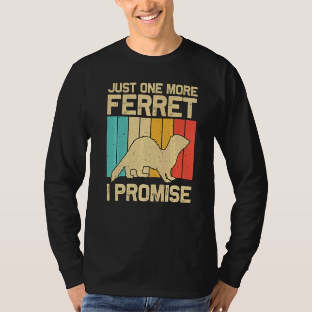 Cooles Frettchen für Damen T-Shirt (Vorderseite)