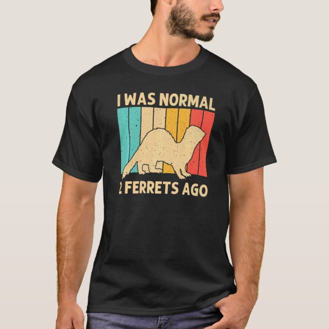 Cooles Frettchen für Damen T-Shirt (Vorderseite)