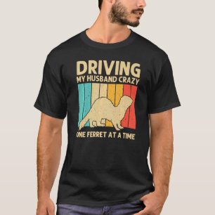 Cooles Frettchen für Frauen Mama T-Shirt