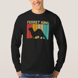 Cooles Frettchen für Männer Jungen Papa Frettchen  T-Shirt