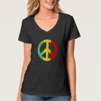 Cooles Friedenszeichen Gleichheit Freiheit Hippie