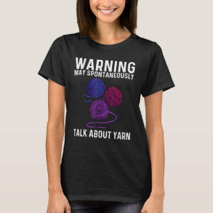 Cooles Garn für Männer Crocheter Strick Knitter Cr T-Shirt