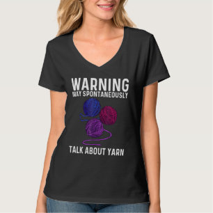 Cooles Garn für Männer Crocheter Strick Knitter Cr T-Shirt