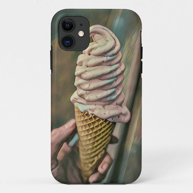 Cooles Gefriereis Case-Mate iPhone Hülle (Rückseite)