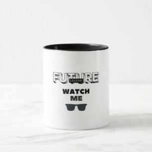 Cooles geistreiches Design Zukunft Legende Tasse