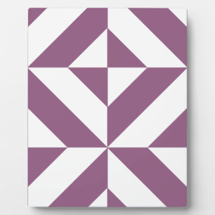Cooles geometrisches Deko Cube Muster Fotoplatte
