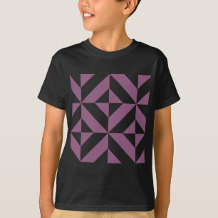 Cooles geometrisches Deko Cube Muster T-Shirt