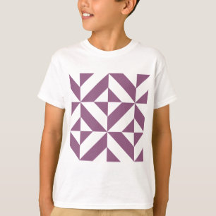 Cooles geometrisches Deko Cube Muster T-Shirt