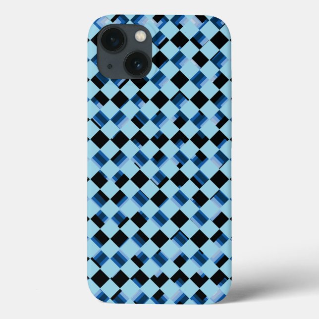 cooles geometrisches Muster Case-Mate iPhone Hülle (Rückseite)