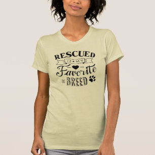 Cooles gerettet ist mein Lieblingszuchtlicht-T - T-Shirt