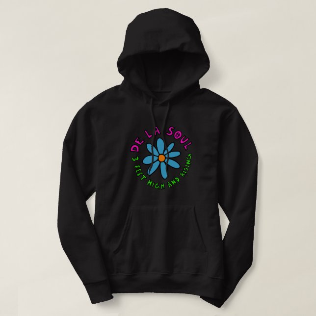 Cooles Geschenk 3 Fuß hoch und steigend Hoodie (Design vorne)