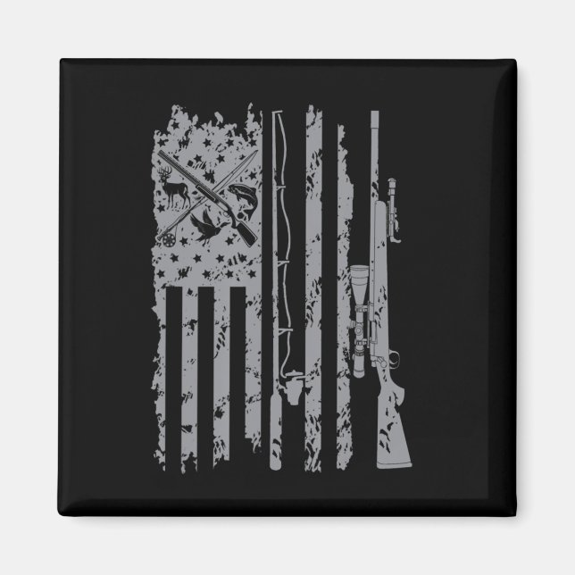 Cooles Geschenk der amerikanischen Flagge für die  Magnet (Vorne)