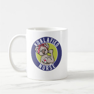 Cooles Geschenk für Krankenschwester, qualifizier Kaffeetasse
