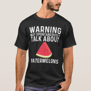 Cooles Geschenk für Männer Rote Melone T-Shirt