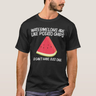 Cooles Geschenk für Männer Rote Melone T-Shirt