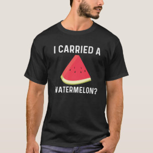 Cooles Geschenk für Männer Rote Melone T-Shirt