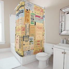 Cooles Geschenk für Vater Cenima Tickets und alte  Duschvorhang