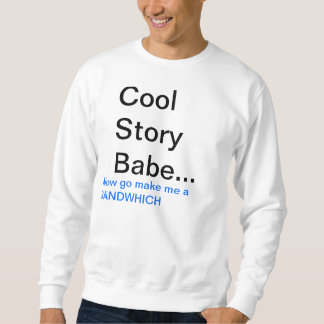 Cooles Geschichten-Baby Sweatshirt