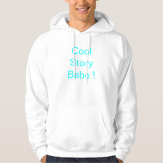 Cooles Geschichtenbaby küssen mich jetzt Hoodie