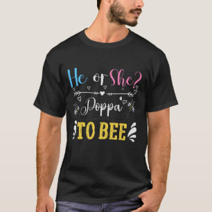 Cooles Geschlecht offenbart Populärkunst T-Shirt