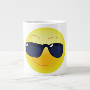 COOLES GESICHT Jumbo-Tasse