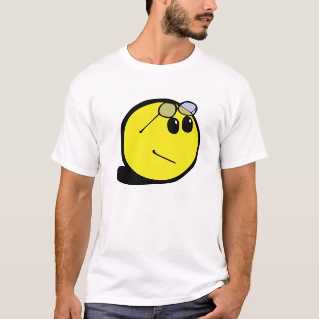 cooles Gesicht T-Shirt (Vorderseite)