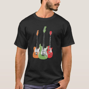 Cooles Gitarren-Design perfekt für Gitarristen T-Shirt