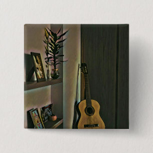 Cooles Gitarrengeschenk Button