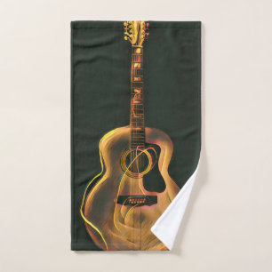 Cooles Gitarrengeschenk Handtuch