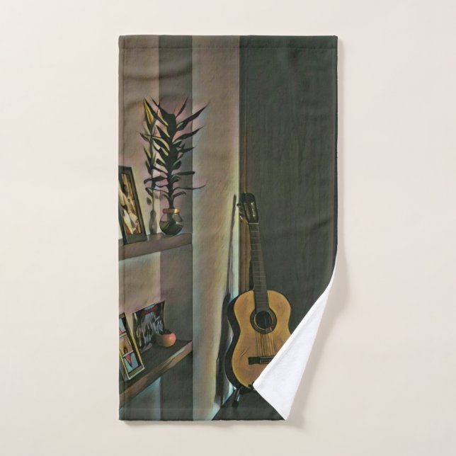 Cooles Gitarrengeschenk Handtuch (Handtuch)