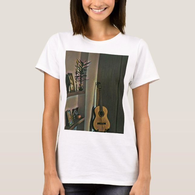 Cooles Gitarrengeschenk T-Shirt (Vorderseite)