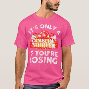 Cooles Glücksspiel für Casino-Wetten Poker Lover T-Shirt