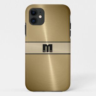 Cooles Gold Shiny Edelstahlmetall Case-Mate iPhone Hülle