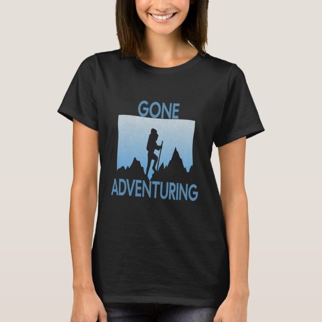 Cooles Gone Adventures T-Shirt (Vorderseite)