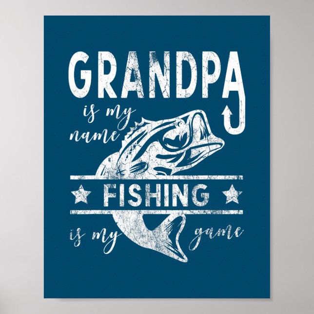 Cooles Grandpa-Design Poster (Vorne)