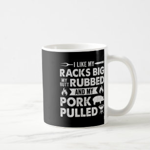 Cooles Grillen für Männer Frauen Schweinefleisch R Kaffeetasse