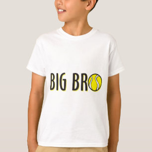 Cooles großes Bro Bruder-Shirt - Tennis-Thema T-Shirt