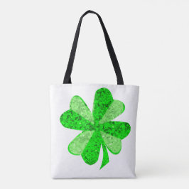 Cooles Grün schimmerndes Kleeblatt St. Patrick's D