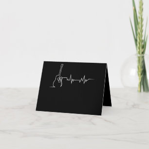 Cooles Guitarrengeschenk Dankeskarte