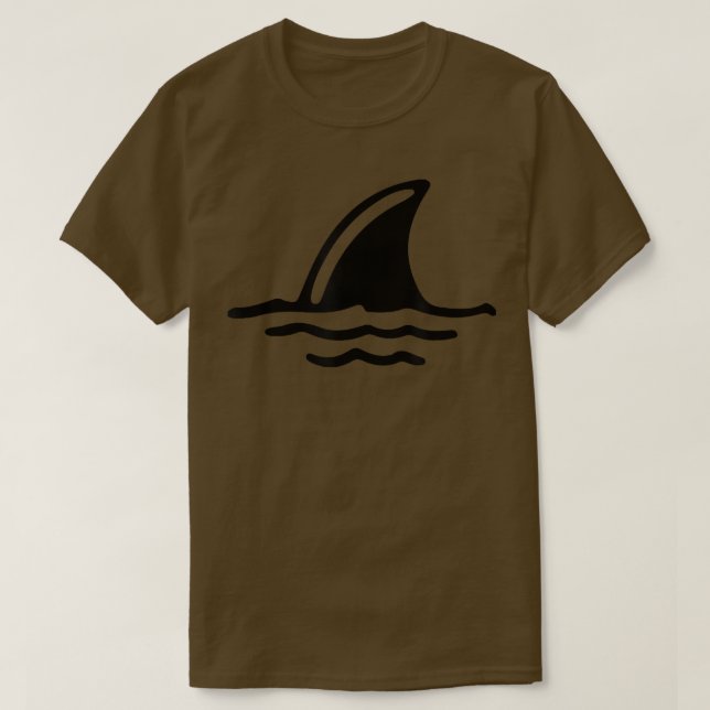 Cooles Hai-Fin-HemdFür Kinder, Männer T-Shirt (Design vorne)